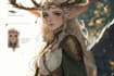 do a fantasy human or furry character for you