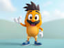 special cartoon mascot character
