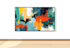 create modern abstract art digital painting