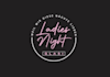 design ladies night party label logo