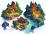 create a realistic landscape or background illustration