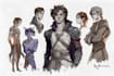 draw dnd character dnd party illustration