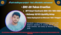 create erc20 token,  smart contract and uniswap setup