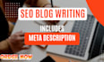 write skyscraper blog posts with SEO optimized meta description