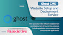 provide ghost cms website setup and deployment service