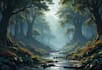make your pixel art background and landscape