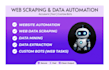do web scraping, data extraction, and web automation