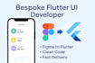 be professional flutter developer, figma to flutter, bespoke flutter UI expert