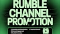 do rumble channel promotion rumble promotion channel growth