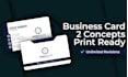 create a visitenkarte, a business card with email signature