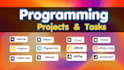 do python programming, java, html css js, cpp projects, scripts and ai apps