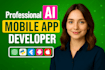 do ai mobile app development, ios and android app developer using flutter