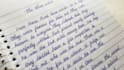 do handwriting notes and letters