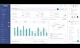 create dashboard in react js next js and node js