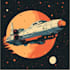 drawing sci fi spaceship design