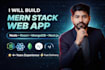 web app mern stack developer full stack developer