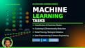 do machine learning tasks using python, SAS and r studio