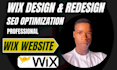 build and customize your wix website redesign wix website