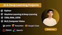 do deep learning and python ai projects