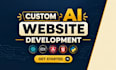 develop ai mobile app, ai website, ai chatbot, ai software