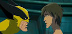 do japanese anime style fighting scene, 2d music video, cartoon animation video