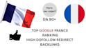 build high da90 french SEO backlinks for ranking