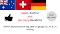 build high da swiss, austria, german SEO backlinks