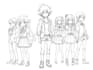 draw sketch anime manga character