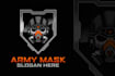 create amazing mascot military logo design