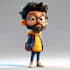 design a 2d cartoon character