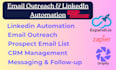 do linkedin email outreach and automation