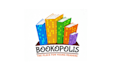 design unique bookopolis publish logo