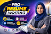 write an ats optimized resume, CV, cover letter and linkedin profile