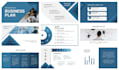 design webinar sales presentation powerpoint template with animation