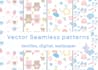 create seamless pattern for fabrics or wallpaper prints