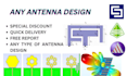 design antennas using cst studio hfss and ads software