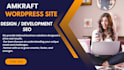 build a responsive wordpress website at an affordable price