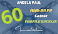 do 60 high quality profile backlinks 2026 latest package