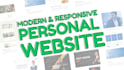 design a modern and responsive personal website