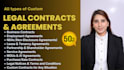 draft professional legal contracts and agreements
