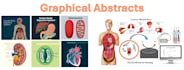 design scientific illustration, article figure, graphical abstract, 3d molecules