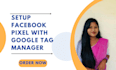 setup facebook pixel, conversion api, server side tracking for ecommerce