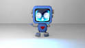 create a cute 3d cartoon mascot model