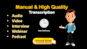 do professional transcription services in english and french