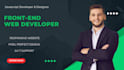 do website development as full stack web developer, front end, backend, react js