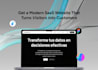 design saas landing page in framer for conversions