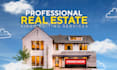 do real estate and drone video editing with motion graphics