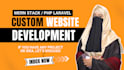 do website development as full stack web developer, mern stack developer