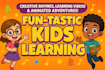 create kids animated videos, learning videos, animation for kids in 24hours