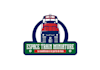design inventive espace train miniature logo